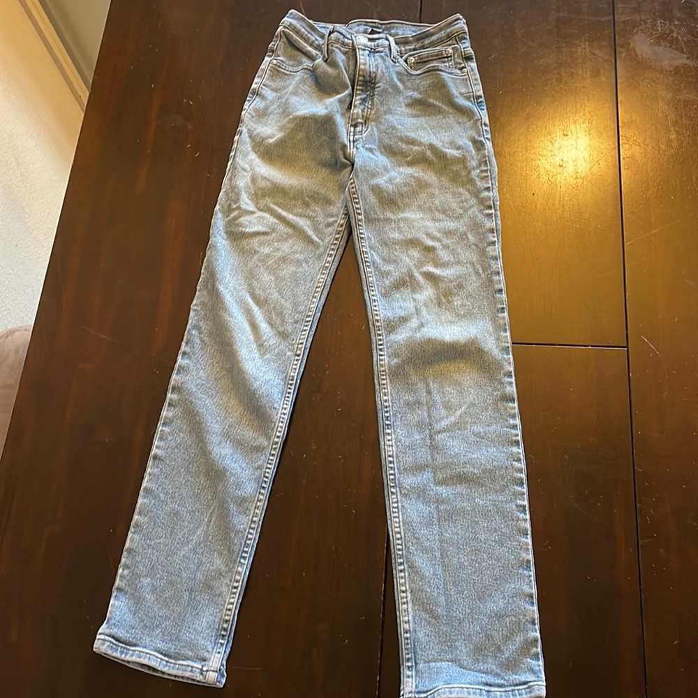 Harley Davidson High Rise Straight Leg Jean